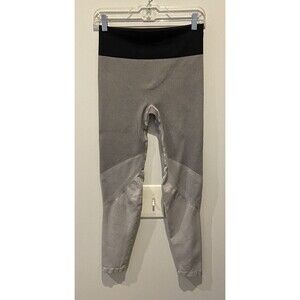 AERIE Gray High Waist Heavy Gym Athletic Yoga Leggings Women's Size M